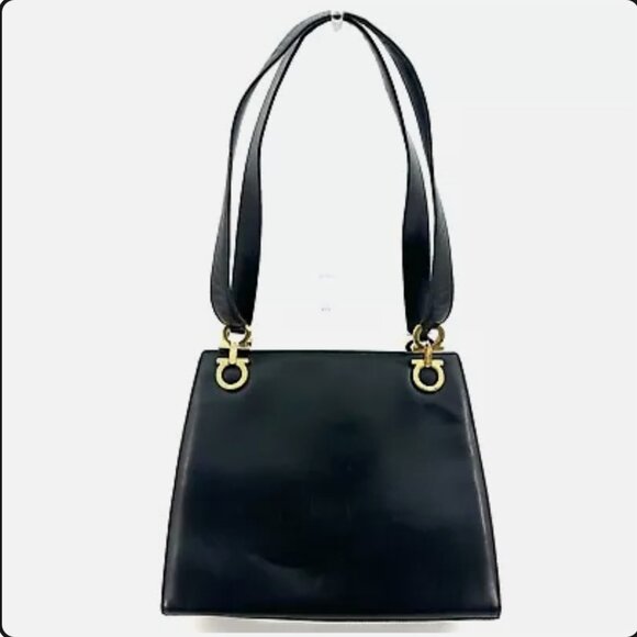 Salvatore Ferragamo EUC Gancini Bag, Ferragamo Vara wallet 4 Pc Set set w/COA - Picture 3 of 17